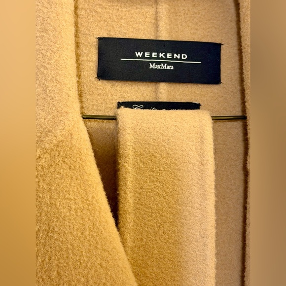 Max Mara Manu 100% Virgin Wool Belted Trench Coat - Picture 8 of 10